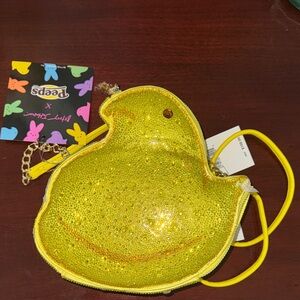 Betsey Johnson Yellow Duck Crossbody Bag